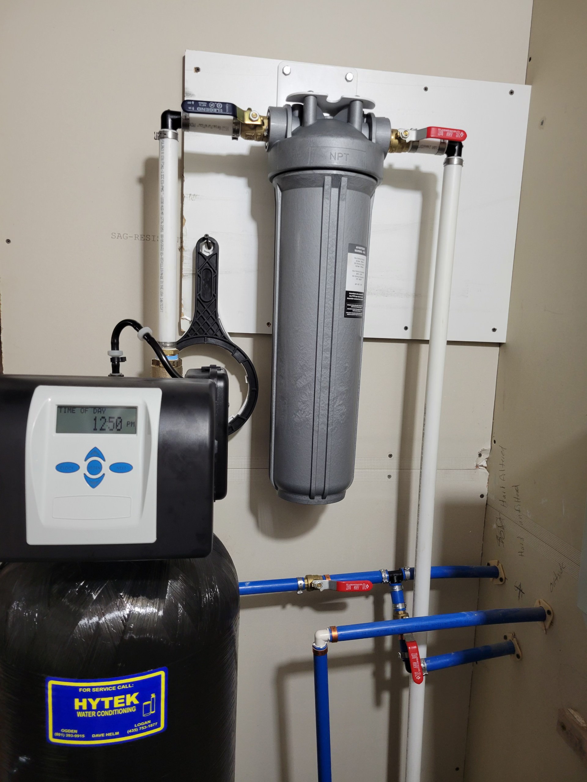 Water Softener Installation